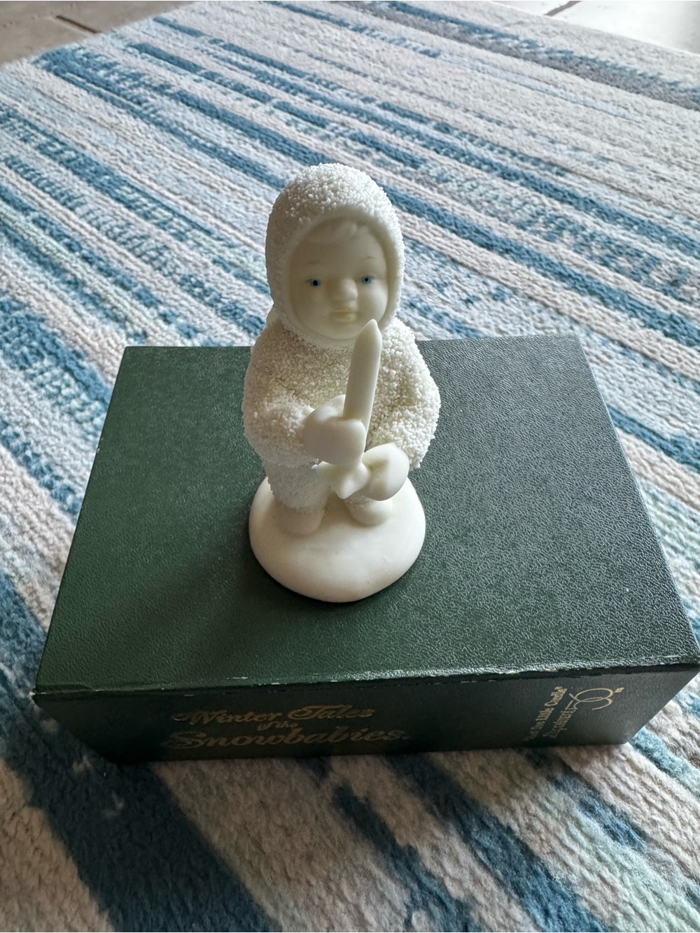 Snowbabies Winter Tales Figurine -“Just One Little Candle”